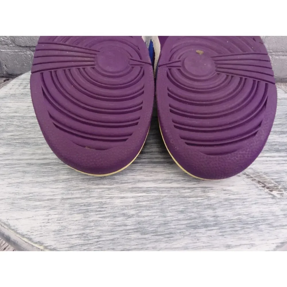 Nike Dunk Low SP Undefeated 5 Signal Blue/White-Night Purple Men 11.5 in Box - Picture 12 of 13